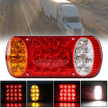 12V 32 LED Car Truck Tail Light Rear Stop Brake Lights 2PCS. 