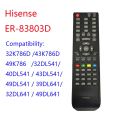 Hisense ER-83803D Smart tv remote control NEW ER-83803D for Hisense TV remote Controller for 32K786D 43K786D 32DL541/ 40DL541/ 43DL541/ 49DL541/ 39DL641/ 32DL641/ 49DL641. 