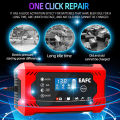 Large Screen Car Battery Charger 6A 12V Car and Motorcycle Battery Charging Device Lead-acid Battery Smart Repair LCD Display. 