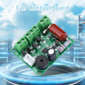 100W Air Conditioning Fan Electric Fan Circuit Universal Board Remote Control Board / Cold Fan Motherboard Circuit Board. 