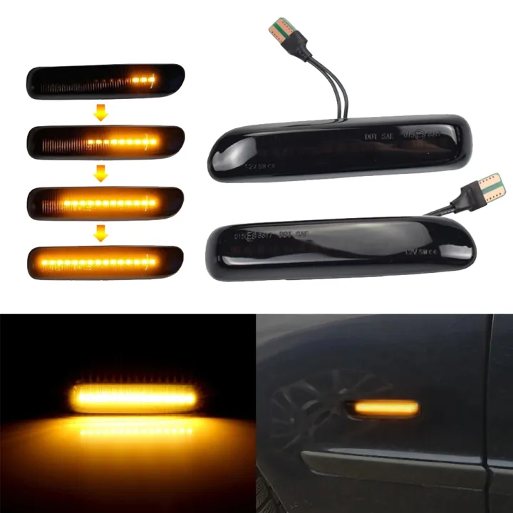 OUMERY%20Car%20Smoked%20LED%20Dynamic%20Side%20Marker%20Light%20Turn%20Signal%20Blinker%20for%203%20Series%20E46%20Coupe1997-2001%20-%20Image%205