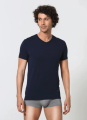 Huskies Signature cotton v neck undershirt. 