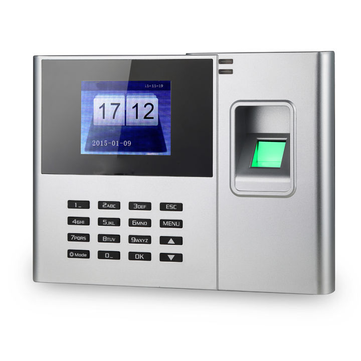 Biometric%20Fingerprint%20Password%20Attendance%20Machine%20Employee%20Checking-in%20Recorder%202.8%20inch%20TFT%20LCD%20Screen%20DC%205V%20Time%20Attendance%20Clock%20-%20Image%203