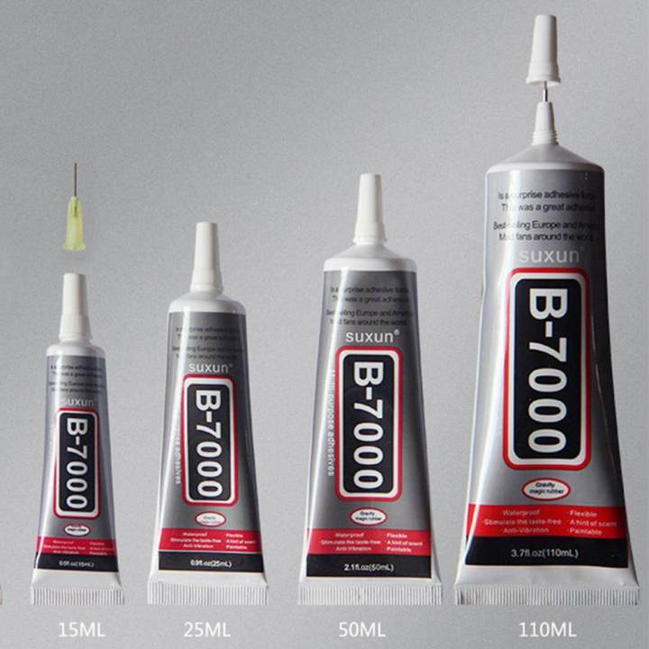 15/25/50/110ML B7000 Adhesive Repair Glue B-7000 Multifunction Super Glue Jewelry DIY Glue Mobile phone repair glue Handicraft toys bonding liquid glue reverse dismantling glue