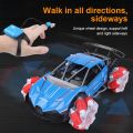 Side Shifted 360 degree rotation Rechargeable 2.4 Ghz 4WD Drive 1:16 scale RC Car. 