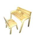 Kids & Children Desk Study Table Kids Solid Wooden Study Desk And Chair for Student. 