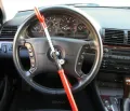 NEW Stainless Steel Steering Wheel Lock. 