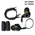 Bicycle Gear shifter with speed indicator 6 -7 speed ACCESS brand. 