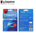 Kingston Canvas Go Plus Micro SD Card 64GB 128GB 256GB 512GB Memory Card V30 U3 Flash Card Up to 170MB/s read for Phone TF Card. 