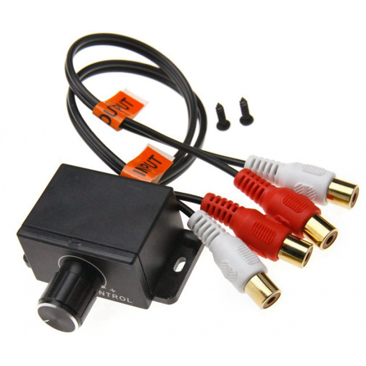 2X%20Universal%20Amplifier%20Bass%20RCA%20Gain%20Level%20Volume%20Control%20Knob%20for%20Car%20Home%20Black%20-%20Image%206