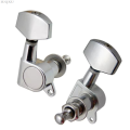 IUQXU 6pcs Sealed Guitar String Pegs Locking Tuners 3L3R Tuning Pegs S tring Tuner Acoustic Guitar Tuner Machine Head Knob 3Left 3Right. 
