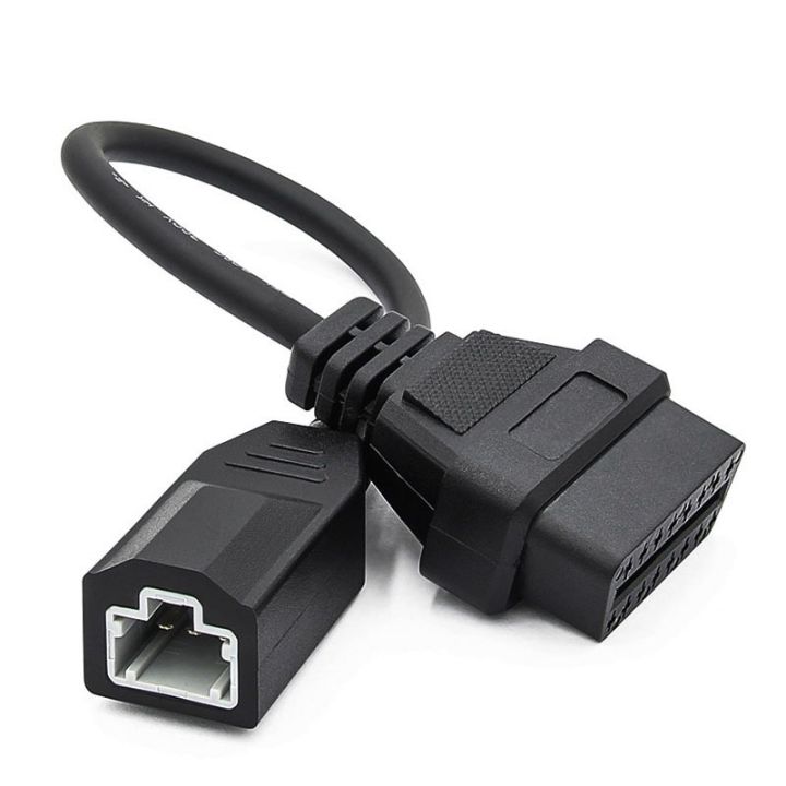 OBD2 Cable for Honda 3Pin OBD1 Adapter OBD2 OBDII for Honda 3 Pin to 16 Pin Connector Compatible Diagnostic Tool