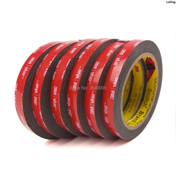 LutingFifty%20percent%20discount%20Tape%203M%20VHB%205952%20Black%20Heavy%20Duty%20Mounting%20Tape%20Double%20Sided%20Adhesive%20Acrylic%20Foam%20Tape%205mm-50mm%20x3Mx1.1mm%20-%20Image%203