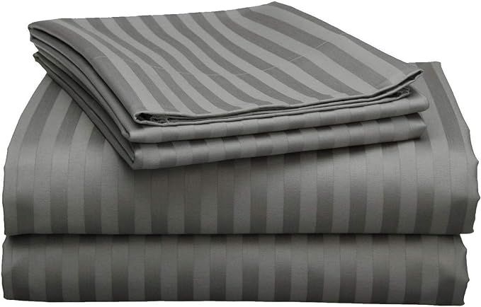 Egyptian%20Cotton%20Striped%20Bedsheet%20with%202%20Pillow%20Cases%20(King%20Size)%20-%20Image%207