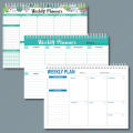 Weekly Planner Planning Notepad To-do Planner Daily Schedules Achieve Your Goals. 