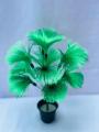 1pc Artificial Plants Green  Tree Pot Plants  For Home Decoration Craft Plant DecorativeArtificial  Green Flowers. 