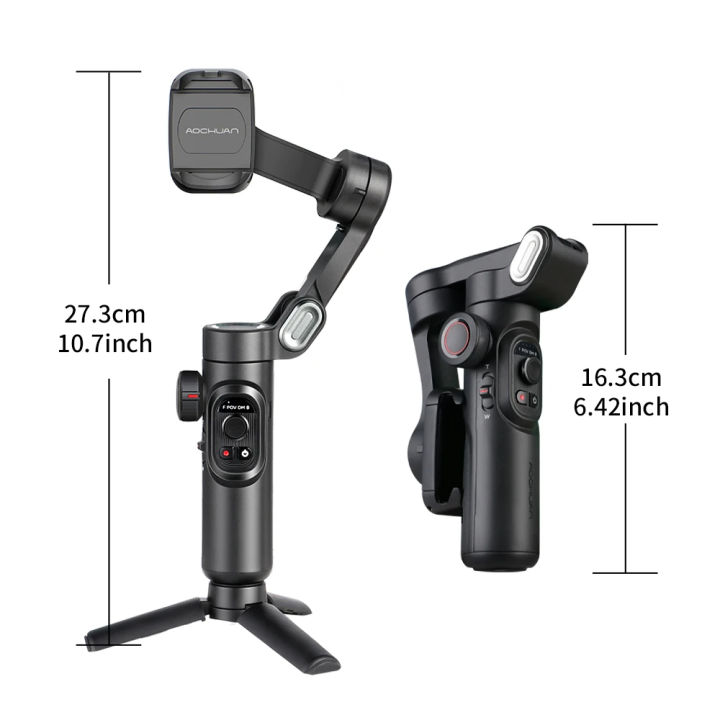 AOCHUAN%20Smart%20XE%203-Axis%20Handheld%20Gimbal%20Stabilizer%20for%20Smartphone%20with%20Fill%20Light%20for%20iPhone%20Android%20Face%20Tracking%20Tiktok%20Vlog%20-%20Image%205