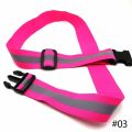 Running High Visible Night Safety Gear Reflective Belts for Kids Men Women Waist Adjustable Elastic Safety Reflective Belt. 