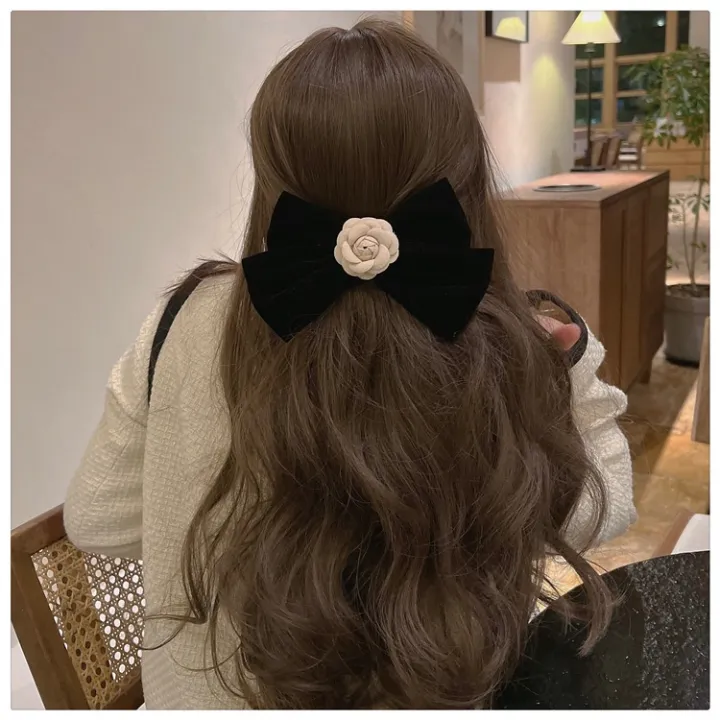 Retro%20Black%20Velvet%20Bow%20Hairpins%20for%20Women%20Fabric%20Camellia%20Flower%20Hair%20Clips%20Headdress%20Barrette%20Hairgrip%20Girls%20Hair%20Accessories%20-%20Image%203