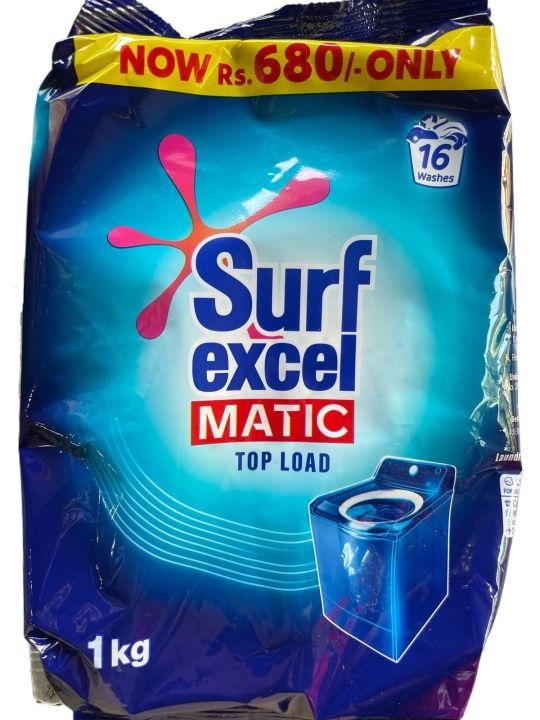 Surf Excel Matic Top Load Detergent Powder,1kg
