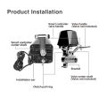 TUYA WiFi  Smart Gas/water Valve Smart Home Automation Control Valve for Gas/water Work with Alexa Google Assistant. 