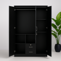 Melamine 3 Door Wardrobe – Elegant Storage with Mirror (Mirror Packed Separately for Safety). 