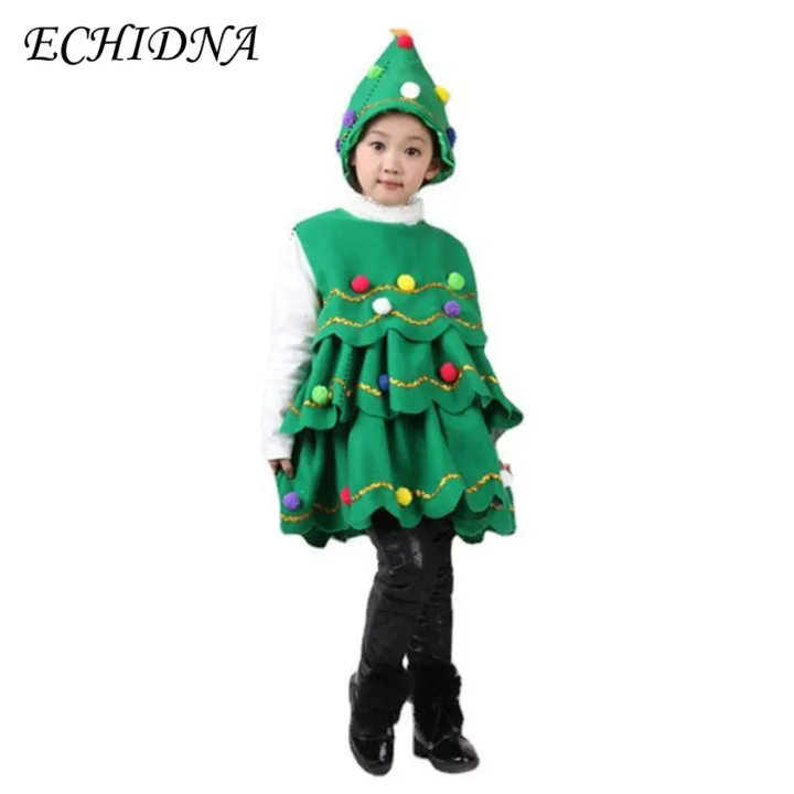 Christmas%20Costumes%20for%20Kids%20Festive%20Christmas%20Tree%20Costume%20Set%20for%20Girls%20Easy%20to%20Clean%20Xmas%20Hat%20Dress%20for%20Performance%20Cosplay%20Perfect%20Holiday%20Gift%20Snowman%20Outfits%20for%20Kids%20-%20Image%205
