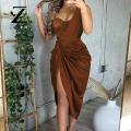 Zentora Bodycon Dress Single Shoulder Slit Off Shoulder Formal Dress. 