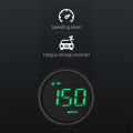 Universal Car HUD Head Up Display GPS Speedometer with Speed, Overspeed Warning, Mileage Measurement, Fatigue driving reminder for  All Vehicle. 