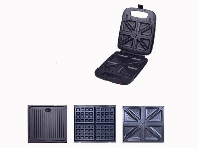 Mitshu 3in1 Sandwich / Waffle / Grill Maker - MSGW-229