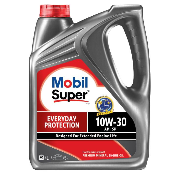 Mobil Super™ 1000 10W-30 (4L) Everyday Protection Premium Mineral Engine Oil