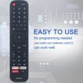 ERF2F60G Replace Remote Control for Hisense Smart Android TV 9.0 Pie 40A56E (Without Voice Function). 