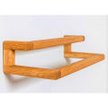 Mr Wood Modern Towel Rack / Teak Wood Towel Bar / Wooden Towel Bar for Bathroom / Simplest Towel Rack / Towel Rails. 
