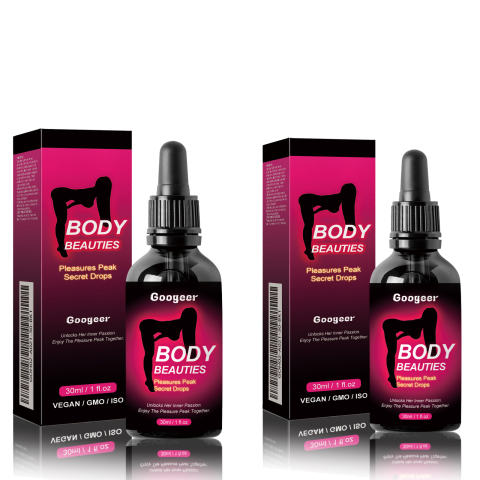 Googeer Pleasures Peak Secret Drops 30ml Each Skin Moisturizing Gentle Massage Body Skin Care Women's Health Beauty Enhance Vitality Eliminate Fatigue Release Stress 2pcs (FROM MALAYSIA)
