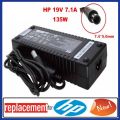 HP 19V 7.1A 135W 7.4* 5.0mm AC Power Adapter Charger HSTNN-LA01 for HP Laptop & All in one PC. 