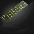Car Parking Notification Luminous Telephone Phone Number Card Holder. 