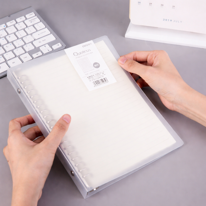 A5/B5/A4 Binder Notebooks Loose Leaf Replaceable Inner Refill with ...
