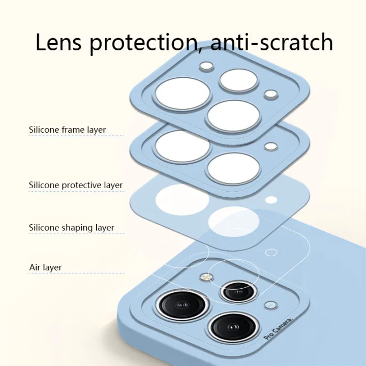 Tokifu%20For%20Redmi%2012%20Casing%20The%20New%20Liquid%20Silicone%20Angel%20Eyes%20Phone%20Case%20Full%20Anti-fall%20Shockproof%20Back%20Cover%20-%20Image%206