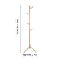 Modern Wooden Living Room Bedroom Floor Hanger Household Practical Coat Hat Rack Storage Holders. 