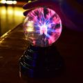 USB Plasma Ball Novelty Magic Crystal Plasma Ball Touch Light 3 Inch LED Night Light Glass Plasma Ball Sphere Table Lights. 