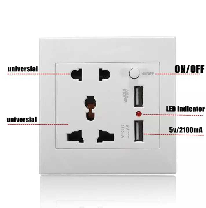 USB%20Wall%20Socket%20Universal%20Wall%20Socket%20Panel%20With%202%20USB%20Port%20Plug%20Charger%20AC%20110-250V%2013A%20-%20Image%205
