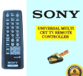 Universal Multi Crt Tv Remote Controller & Free Batteries. 