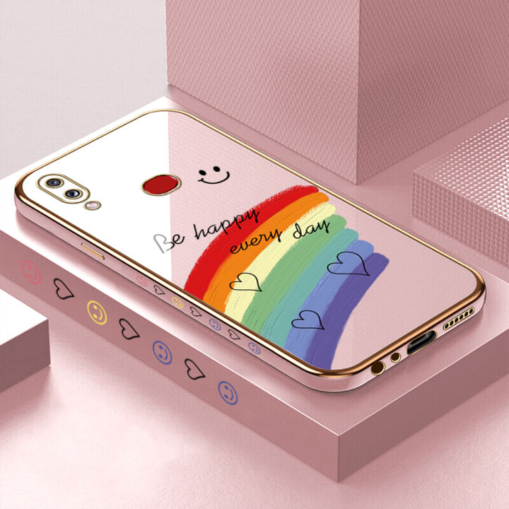 Hontinga%20for%20Samsung%20A10S%20Case%20Luxury%206D%20Plating%20Smile%20Rainbow%20Side%20Pattern%20Soft%20Back%20Cover%20Silicone%20Square%20Phone%20Cases%20-%20Image%202