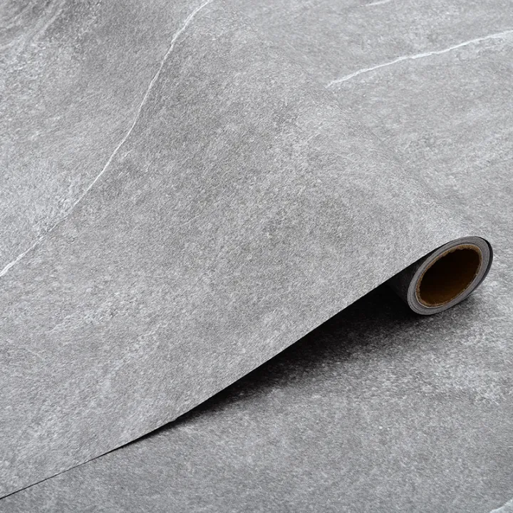Imitation Cement Thickened Anti Slip Floor Stickers Vinyl Waterproof ...