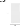 Monja 48pcs Double Sided Flase Nail Adhesive Glue Sticker Clear Jelly Flexible Sticky Tape For Fake Nail Tips DIY Manicure Tools. 