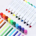 12/18/24 Pcs/set Color Washable Children Watercolor Brushes Marker Pen Tapered Tip Kawaii Drawing Stationery. 