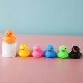 Baby Bath Toys Cute Little Yellow Duck Bath Toys Bathroom Bath Swimming Water Toy Soft Floating Rubber Duck Squeeze Sound Toy. 