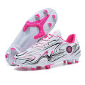 Sale Cheap Football Shoes Men Women Fashion Lightweight Soccer Cleats Teenthager Long Spikes Futsal Sneakers chuteira campo. 