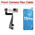 Front Facing Camera Replacement For iPhone X XR XS 11 12 Mini Pro Max Selfie Camera With Waterproof TapeFlex Cable NO Face ID. 