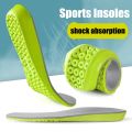 1Pair Sports Insoles High Elastic Comfortable Anti-slip Shock Absorption Women Men Sneakers Soft Sole Shoe Pads. 